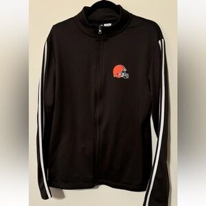 Cleveland Browns Men’s Full Zip Jacket ~ Medium